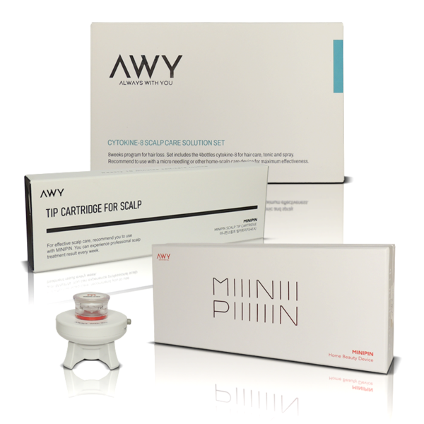 Cytokine8 MINIPIN Scalp Care set for hair growth and scalp repair