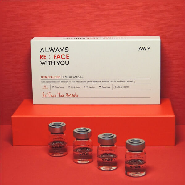 Re:Face Serum Ampules to use with MINIPIN at home micro needling